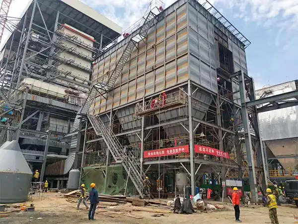 Large-Scale Industrial Dust Collection System Installation for a Power Plant